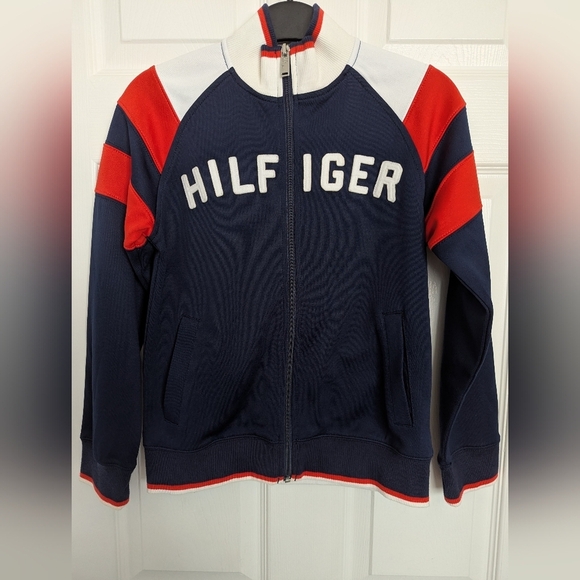 Tommy Hilfiger Boys (Size 8-10 - Medium) Sweatshirt/Jacket/Sweater - Picture 1 of 9